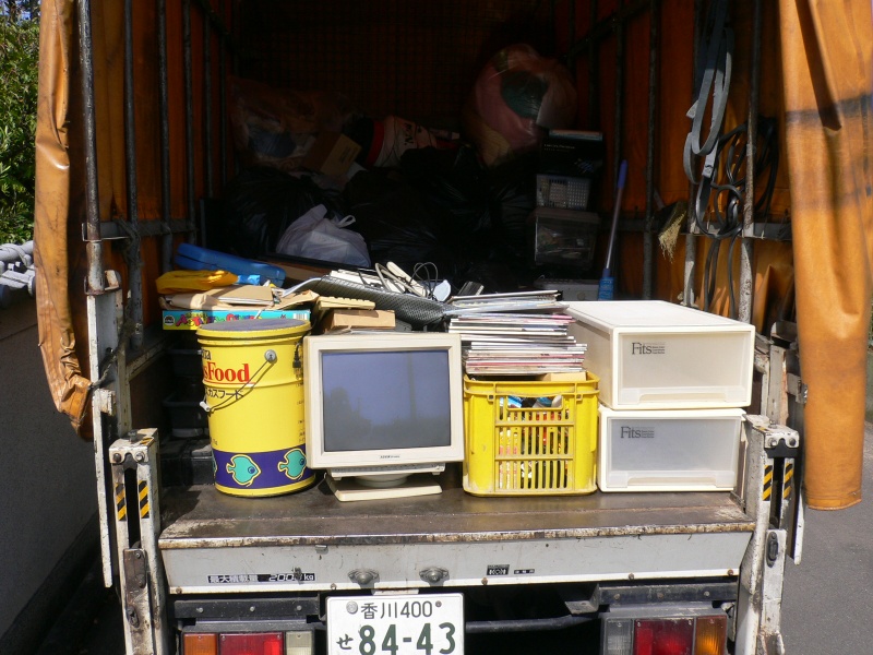 高松　一部屋処分にお伺い致しました