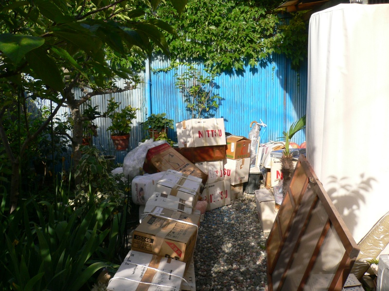 高松市 　不用品回収　庭の不用品回収にお伺いいたしました。
