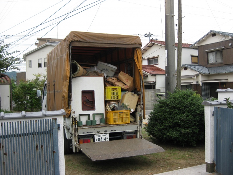 高松　不要品回収　処分品の引き上げ依頼を頂きました