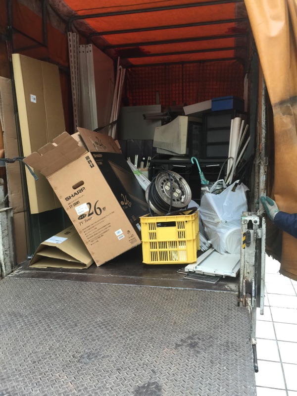 高松　オフィスの不要品搬出