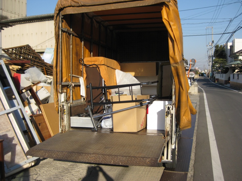 高松　引越にともなう不要品回収を頂きました