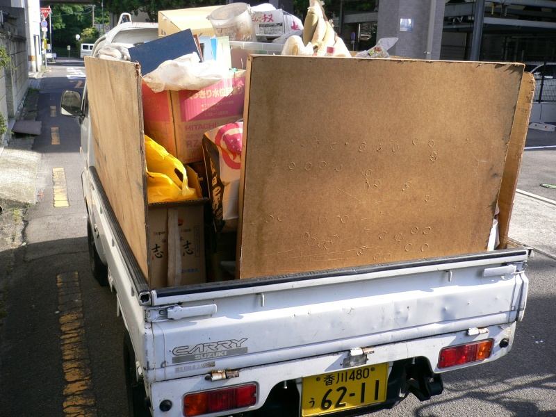 高松市　倉庫　物置　整理のご依頼を頂きました