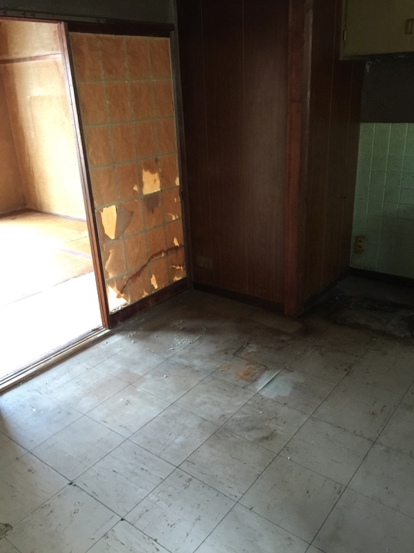 【高松市　家屋解体】家屋解体に伴う家具の搬出　粗大ごみ回収