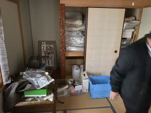 遺品整理　ハウスクリーニングの依頼でお伺いいたしました　高松市