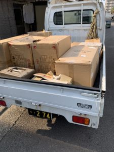 高松市上福岡町にて不用品回収依頼をいただきました。