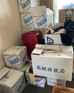 施設退去に伴う不用品回収依頼をいただきました。