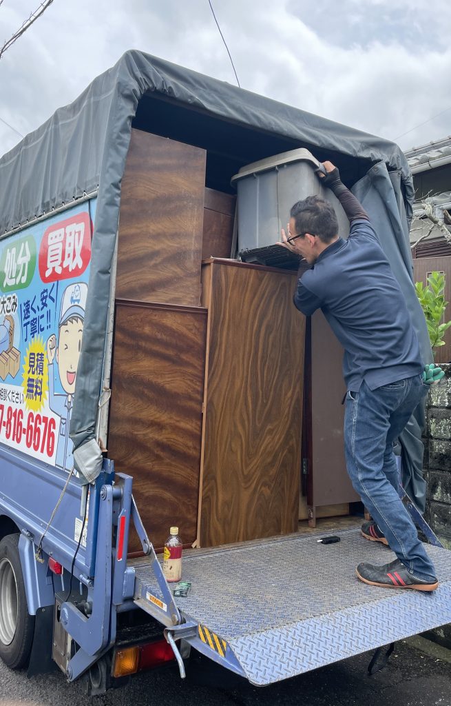 高松市上之町でお部屋内の不用品回収を実施!