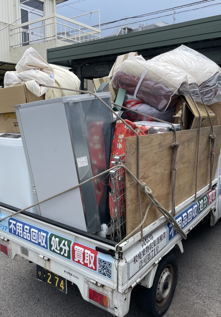 高松市寺井町にて2回目の不用品回収です。
