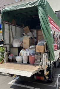 高松市鬼無町でお庭スッキリ！不用品回収サービス！